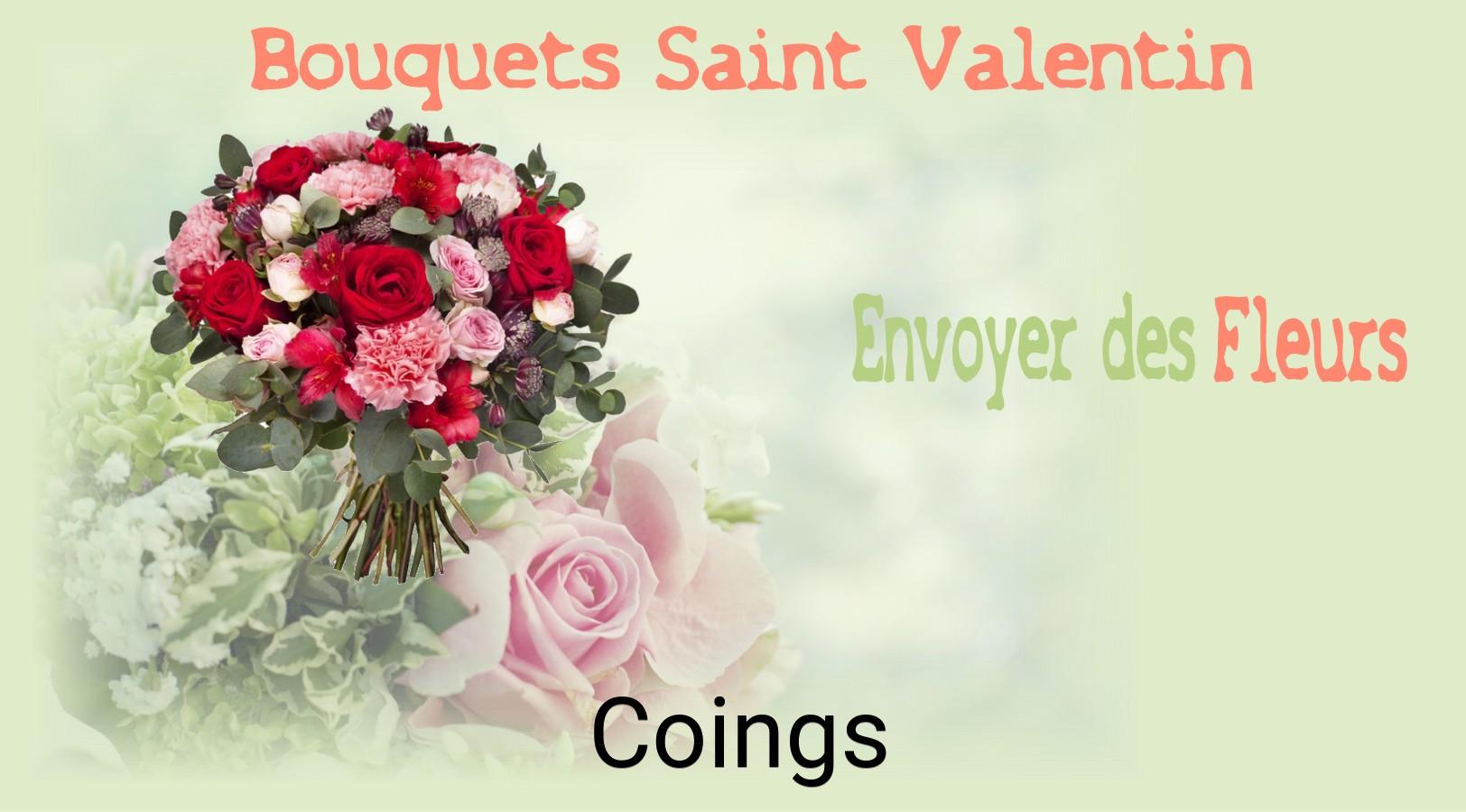 Roses de Saint-Valentin livrées à Coings
